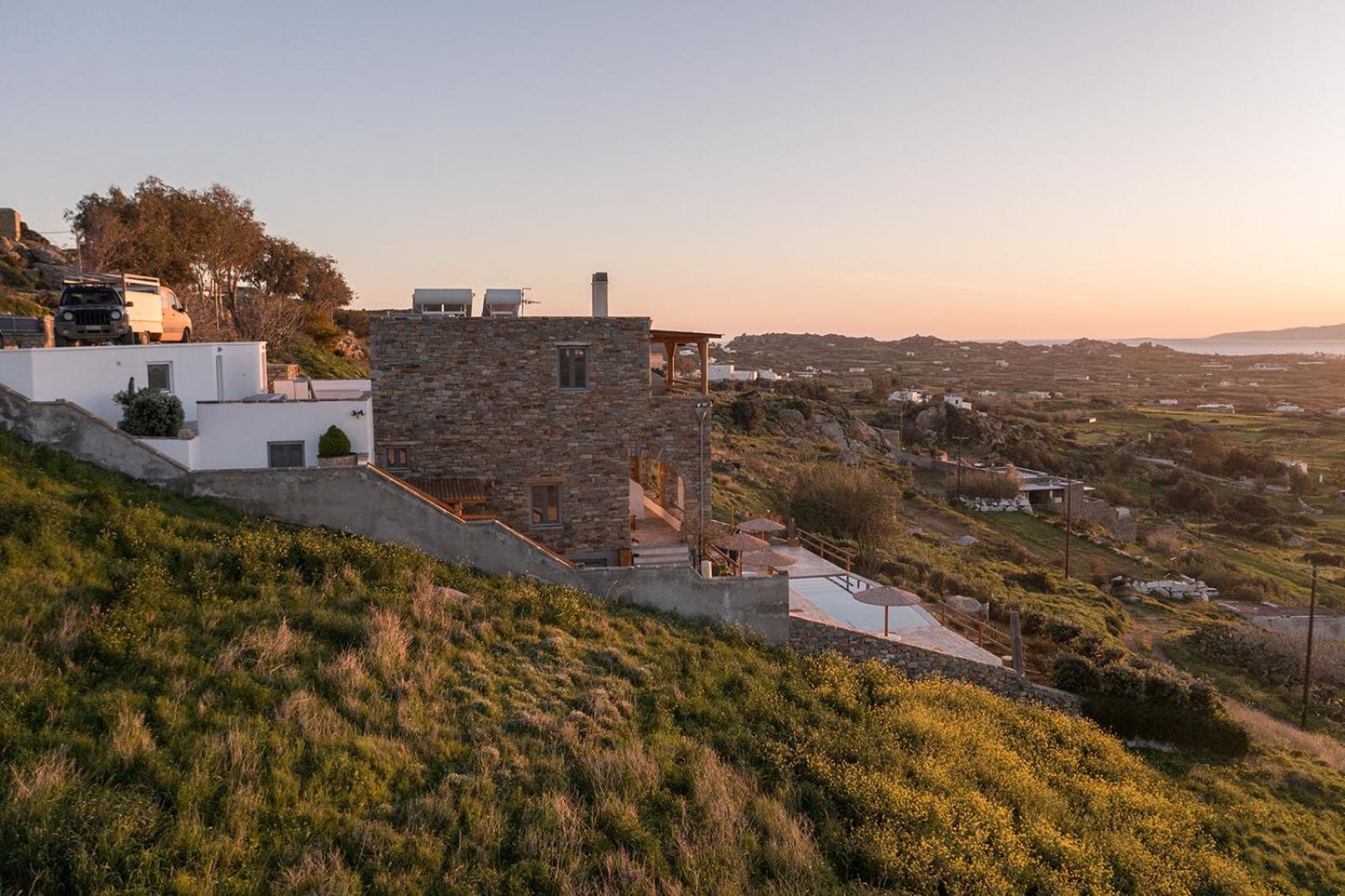 Villa Papa Glinado Naxos エクステリア 写真
