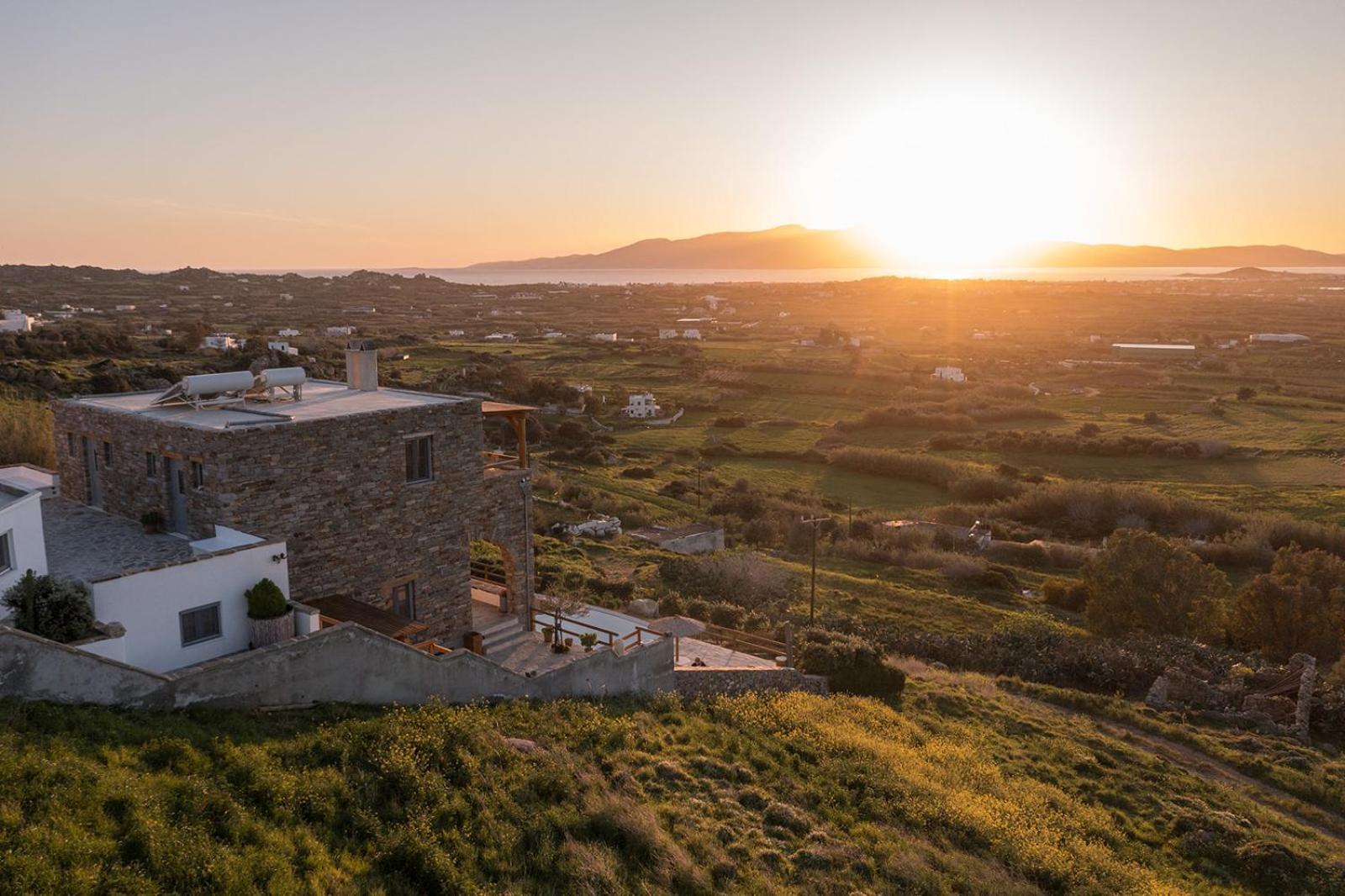 Villa Papa Glinado Naxos エクステリア 写真