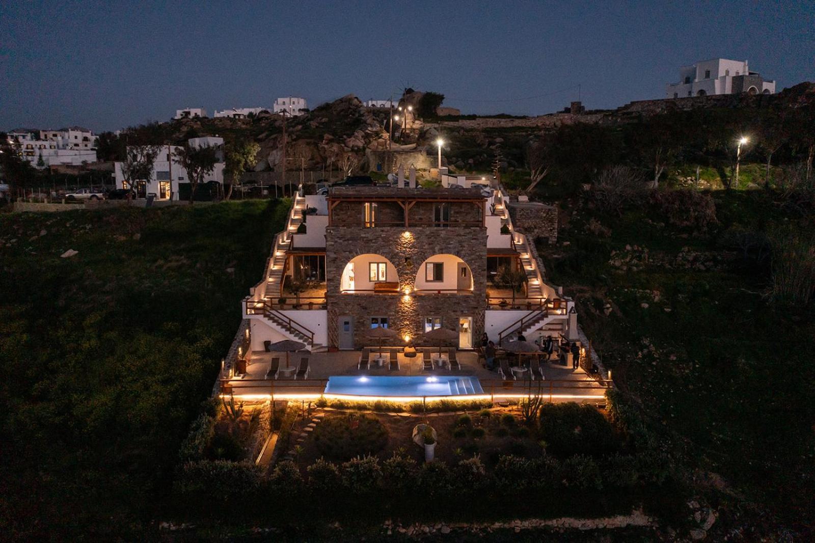 Villa Papa Glinado Naxos エクステリア 写真