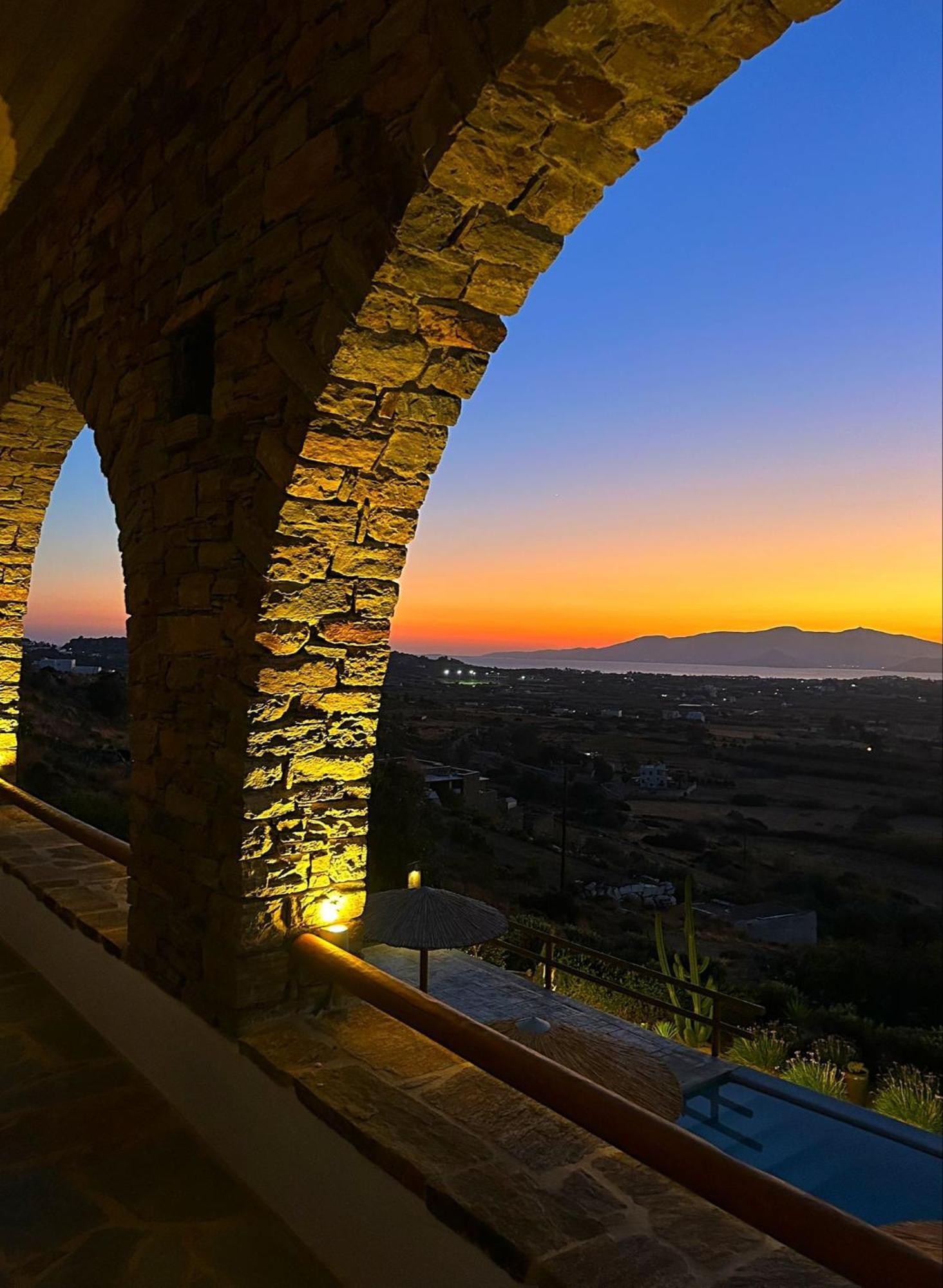 Villa Papa Glinado Naxos エクステリア 写真